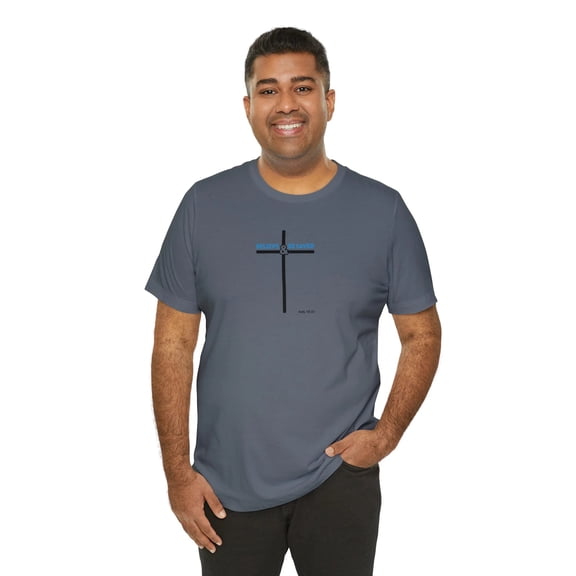 Believe  Be Saved 2.0 Men’s Unisex Jersey Short Sleeve Tee