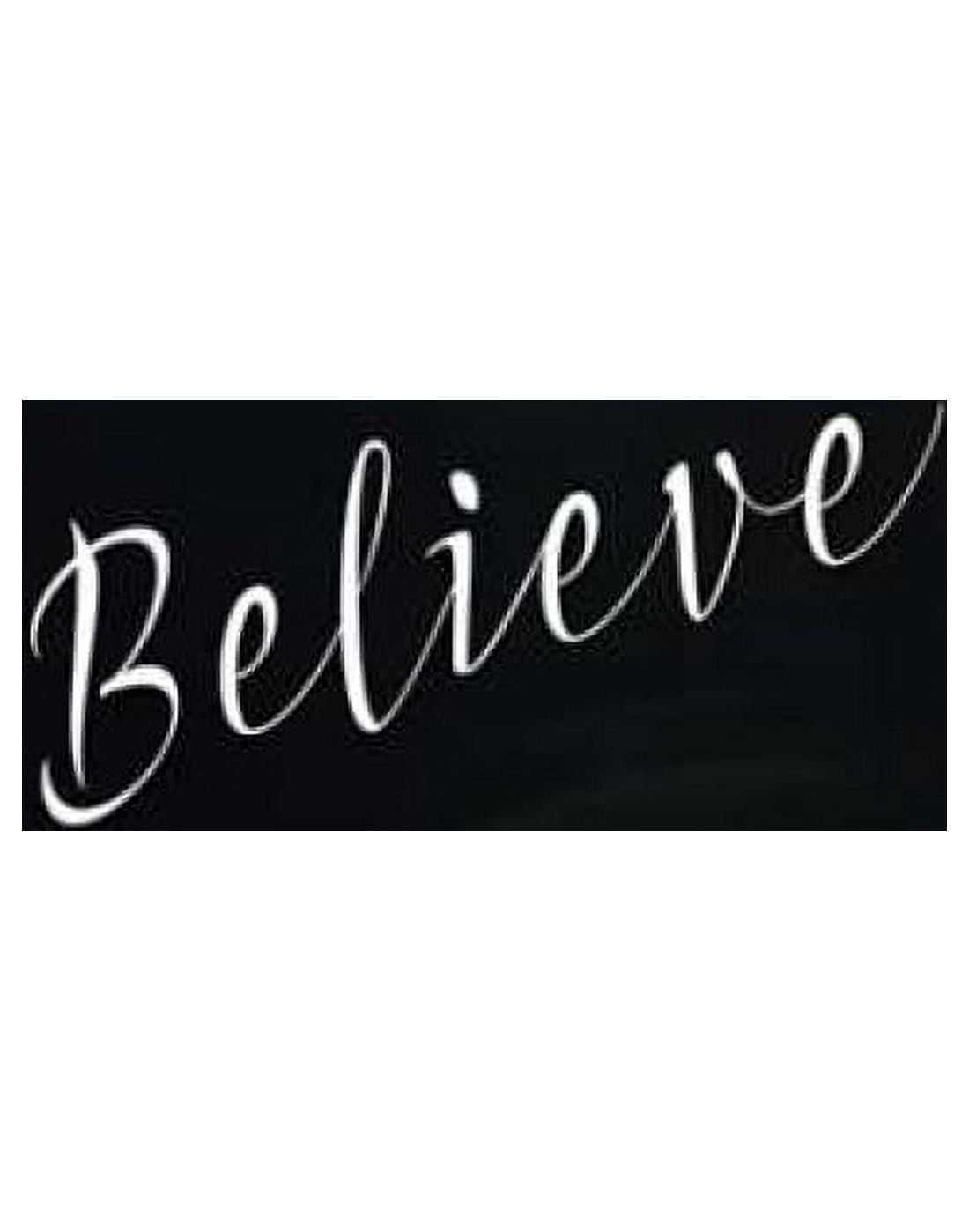 Believe Bokeh Canvas Art - Tara Moss (22 x 28)