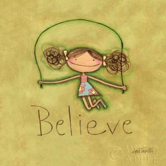 Believe Canvas Art - Anne Tavoletti (24 x 24)
