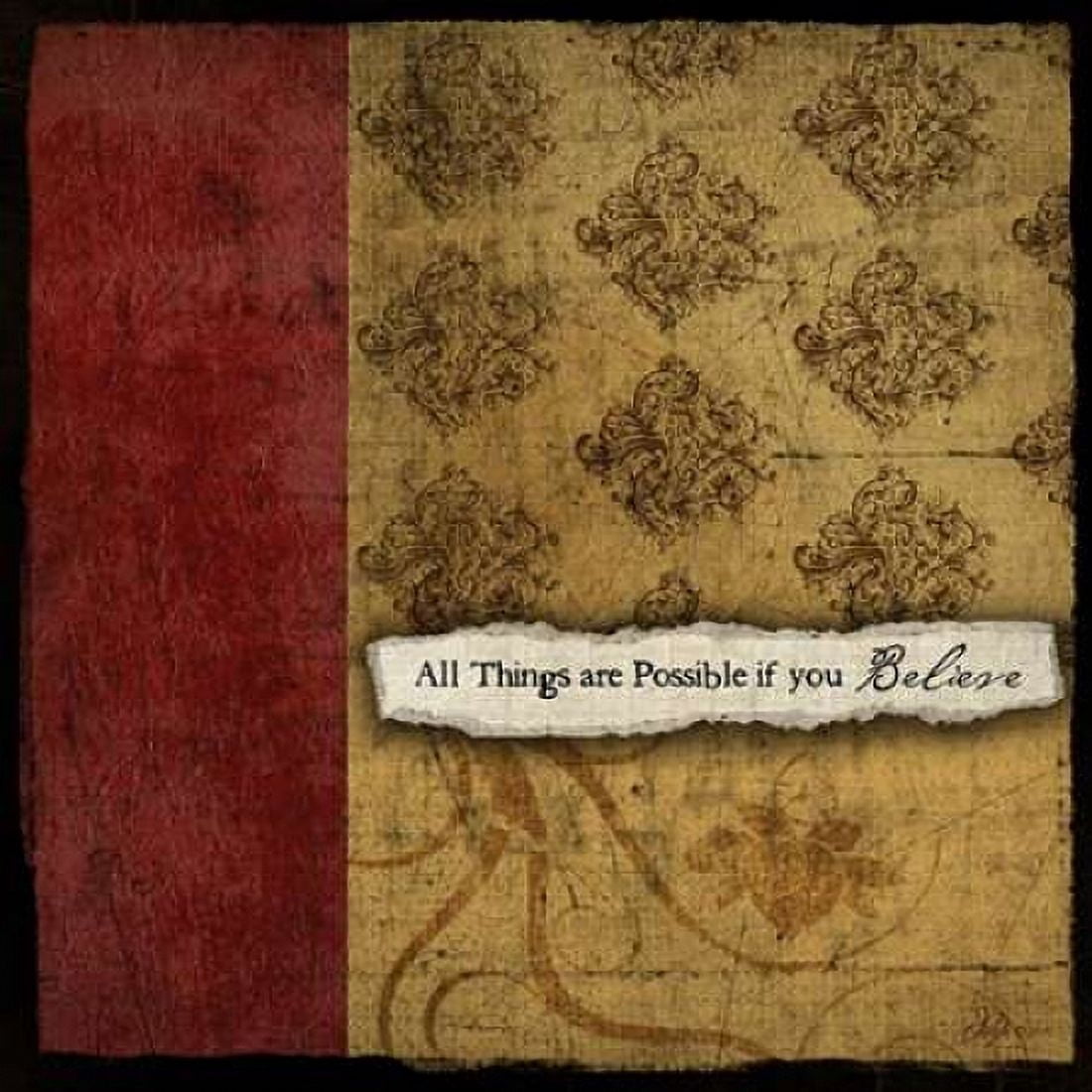 Believe Canvas Art - Jennifer Pugh (24 x 24)