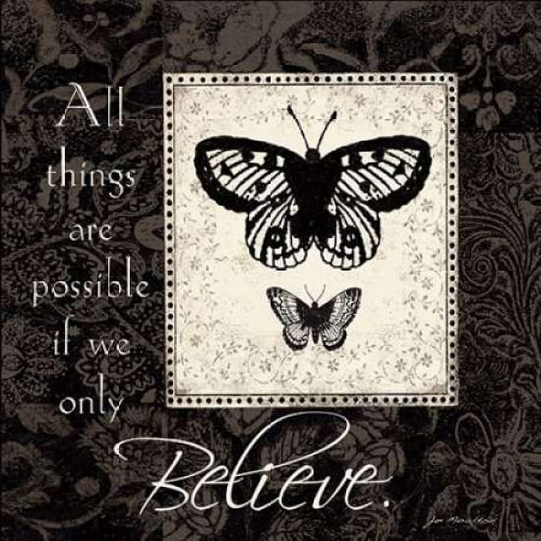Believe Canvas Art - Jo Moulton (24 x 24)