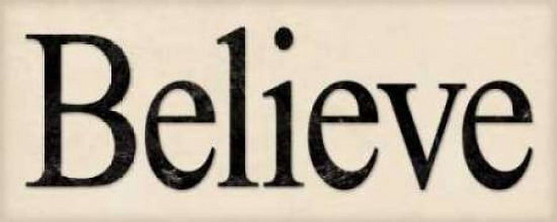 Believe Canvas Art - Stephanie Marrott (10 x 20)