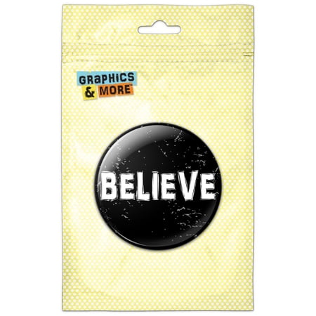 Believe Christian Religious Inspirational Pinback Button Pin Badge