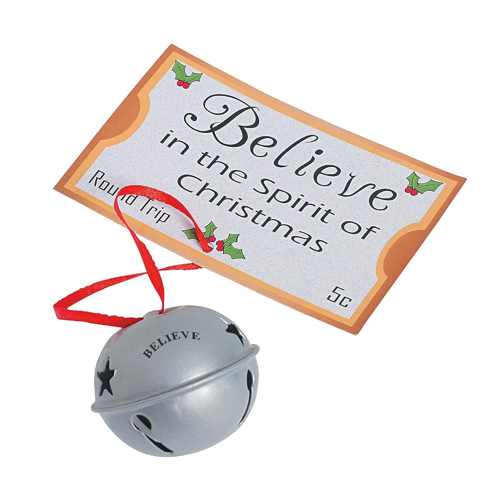 Believe Christmas Ornaments Set Of 12 Believe In The Spirit Of