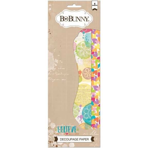 Believe Decoupage Paper Pack