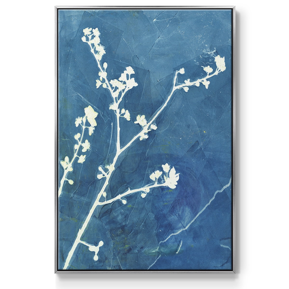 Believe Framed Premium Gallery Wrapped Canvas - Ready to Hang - 27 x 41 - Silver Floating Frame