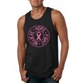 thumbnail image 1 of Believe Hope Awareness Mens Graphic Tank Top, Black, Small, 1 of 3
