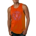 thumbnail image 1 of Believe Hope Awareness Mens Graphic Tank Top, Orange, 2XL, 1 of 3