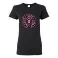thumbnail image 1 of Believe Hope Awareness Womens Graphic T-Shirt, Black, Small, 1 of 3