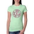 thumbnail image 1 of Believe Hope Awareness Womens Slim Fit Junior Tee, Mint, X-Large, 1 of 3