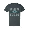 thumbnail image 1 of Believe In Foles Philadelphia Football DT Adult T-Shirt Tee, 1 of 2