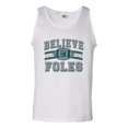 thumbnail image 1 of Believe In Foles Philadelphia Football DT Adult Tank Top, 1 of 2