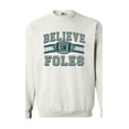 thumbnail image 1 of Believe In Foles Philadelphia Football DT Crewneck Sweatshirt, 1 of 2