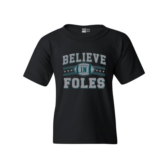 Believe In Foles Philadelphia Football DT Youth Kids T-Shirt Tee