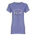 thumbnail image 1 of Believe In Mermaids And Unicorns Shaped Tee Women's -Image by Shutterstock, 1 of 2