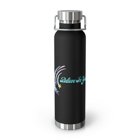 Believe In You Copper Vacuum Insulated Bottle, 22oz