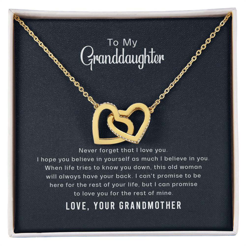 To My Mother Gift Love Knot Necklace Message Card Gift from Daughter o | The Honorarium
