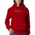 thumbnail image 1 of Believe In Yourself Leopard Hoodie Women -Image by Shutterstock, Female XX-Large, 1 of 4