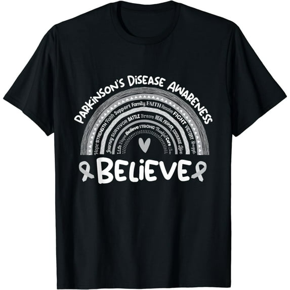 Believe | Parkinson's Awareness Month | Parkinsons Disease T-Shirt