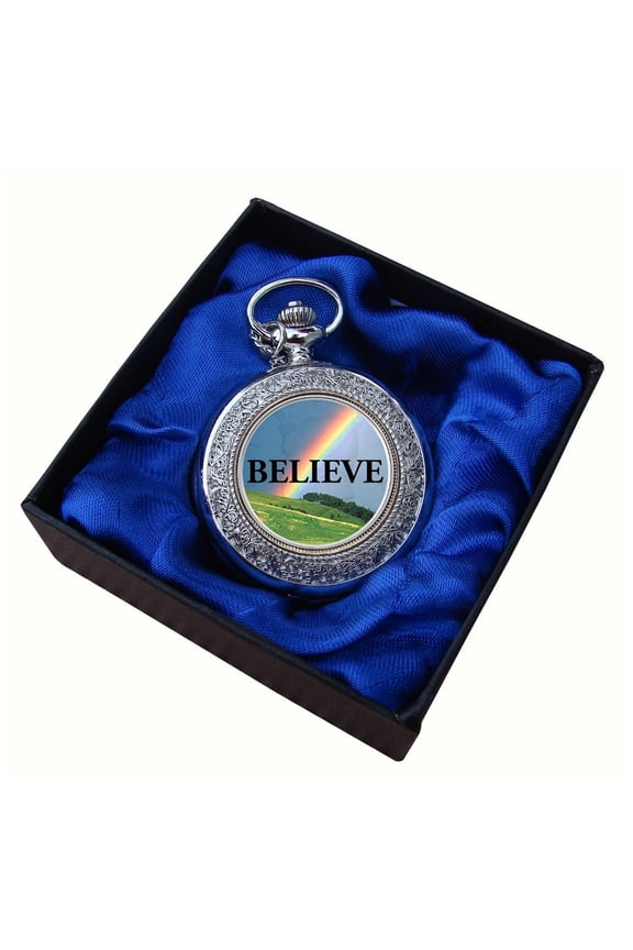 Believe Pocket Watch