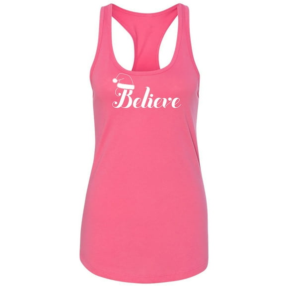 Believe Racerback Tank