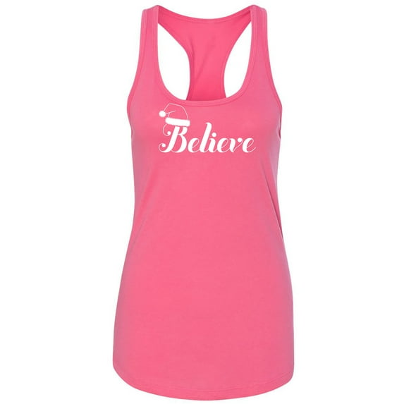 Believe Racerback Tank
