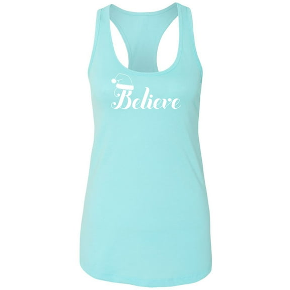 Believe Racerback Tank