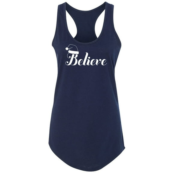 Believe Racerback Tank