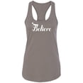 thumbnail image 1 of Believe Racerback Tank, 1 of 2