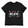 thumbnail image 1 of Believe Shirt Women Western Vintage Country Southern Graphic Tops Tees Casual Short Sleeve T Shirts, 1 of 5