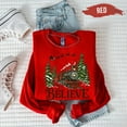 thumbnail image 1 of Believe Sweatshirt: Polar Express Train Pullover Sweatshirt All Size S-5XL, 1 of 5