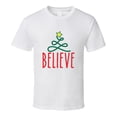 thumbnail image 1 of Believe Tee Very Cool Novelty Holiday Spirit Christmas T Shirt, 1 of 1