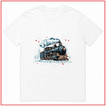 thumbnail image 1 of Believe Train Funny Family Polar Express Christmas Holiday Unisex T-Shirt V14290 Size S- 5XL, 1 of 2