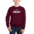 thumbnail image 1 of Believe UFO - Boy's Word Art Crewneck Sweatshirt, 1 of 3