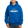 thumbnail image 1 of Believe UFO - Boy's Word Art Hooded Sweatshirt, 1 of 2