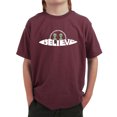 thumbnail image 1 of Believe UFO - Boy's Word Art T-Shirt, 1 of 2