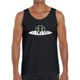 thumbnail image 1 of Believe UFO - Men's Word Art Tank Top, 1 of 2