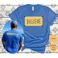 Believe Whistle Sport Motivation Ted Team with Backprint Unisex Comfort