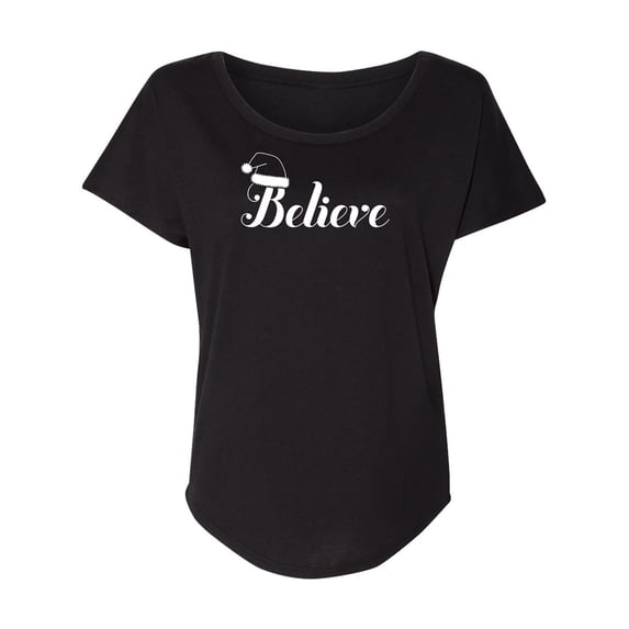 Believe Womens Dolman Tee