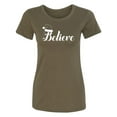 thumbnail image 1 of Believe Womens crewneck tee, 1 of 2