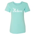 thumbnail image 1 of Believe Womens crewneck tee, 1 of 3