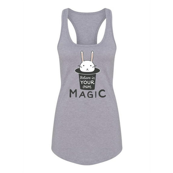 Believe Your Own Magic Racerback Tank Women -Image by Shutterstock, Female x-Large