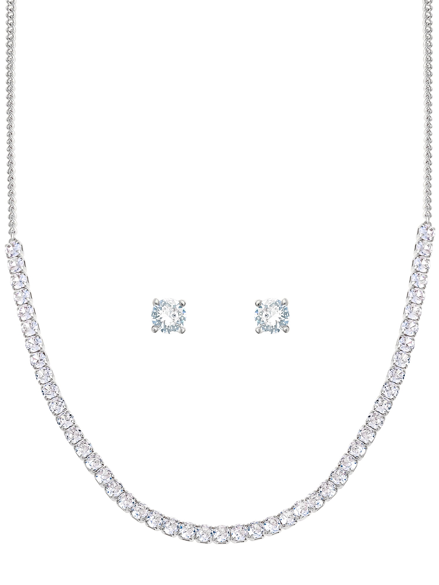 Believe by Brilliance Fine Silver Plated Brass Cubic Zirconia
