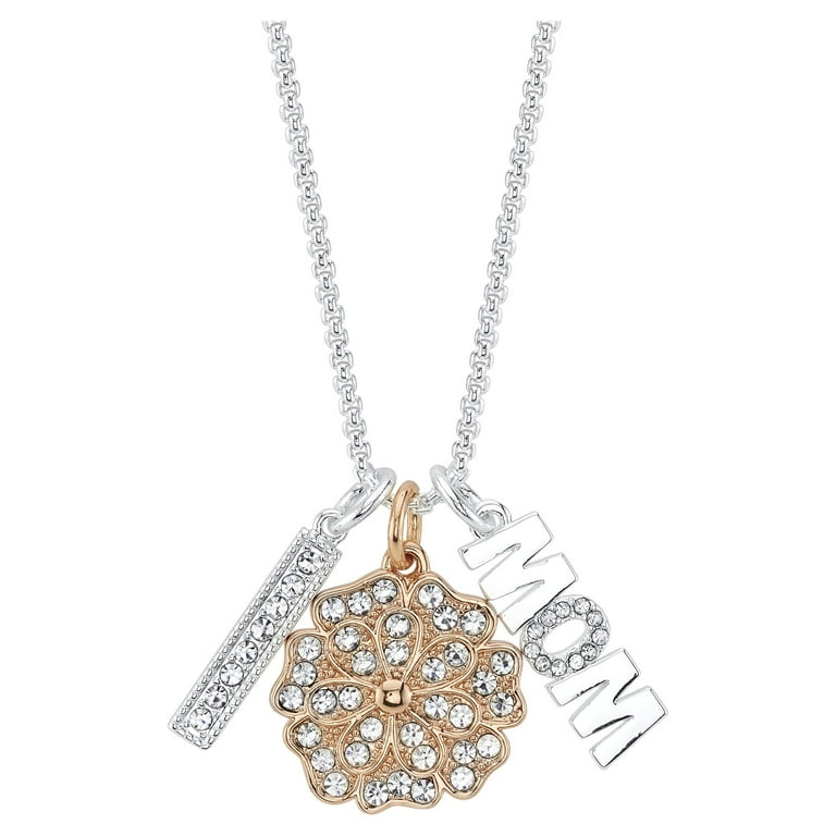 MAMA Flower Charm Necklace MAMA Flower Charm Necklace