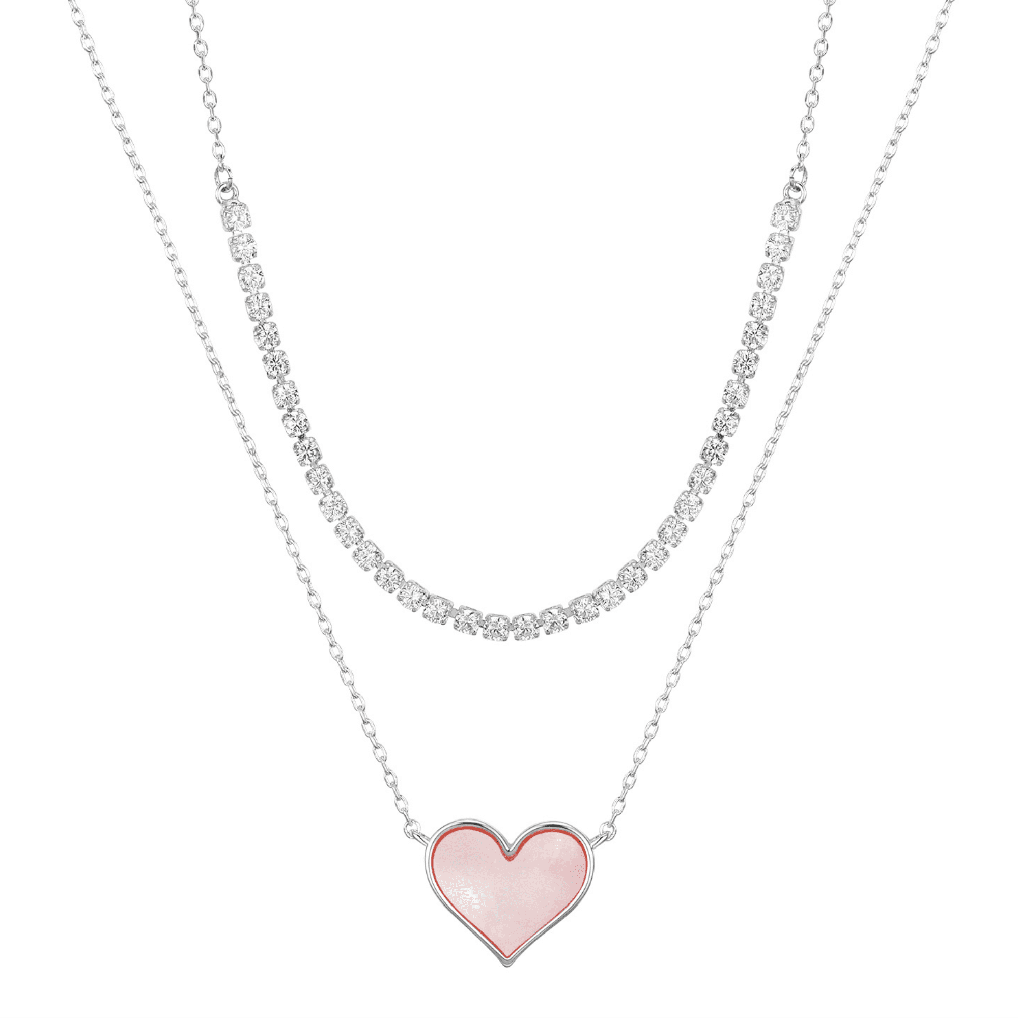 Believe by Brilliance Women's Fine Silver Plated Mother of