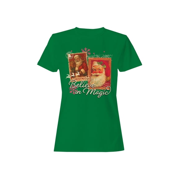 Believe in Christmas Magic Women's T-shirt
