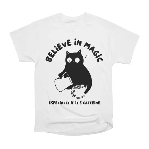 Believe in Magic T-Shirt Tee Gift For Him Merch For Her Apparel For Friend