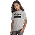 thumbnail image 1 of Believe in Yourself Motivational Girls Kids T Shirt Tees Teen Brisco Brands XS, 1 of 6