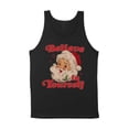 thumbnail image 1 of Believe in Yourself Santa Tank Top Unisex Large Black, 1 of 5