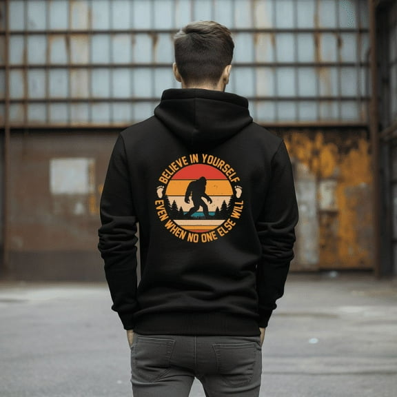 Believe in Yourself Unisex Sponge Fleece Pullover Hoodie